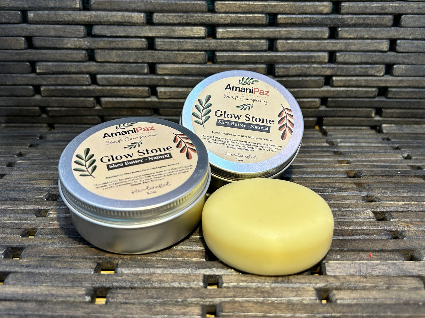 UNSCENTED Solid Lotion Bar, NO PRESERVATIVES