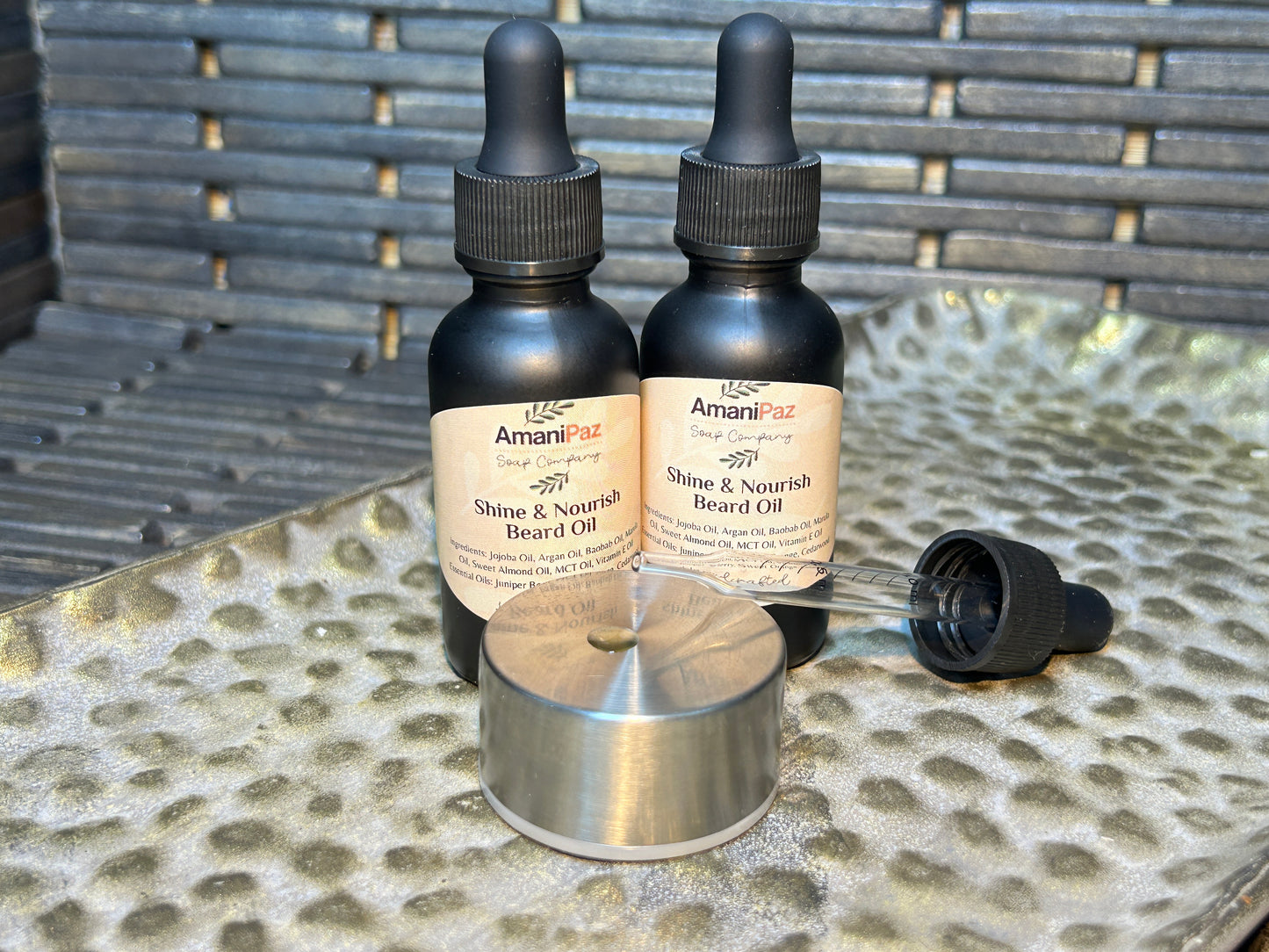 SHINE & NOURISH BEARD OIL / Juniper Berry & Orange