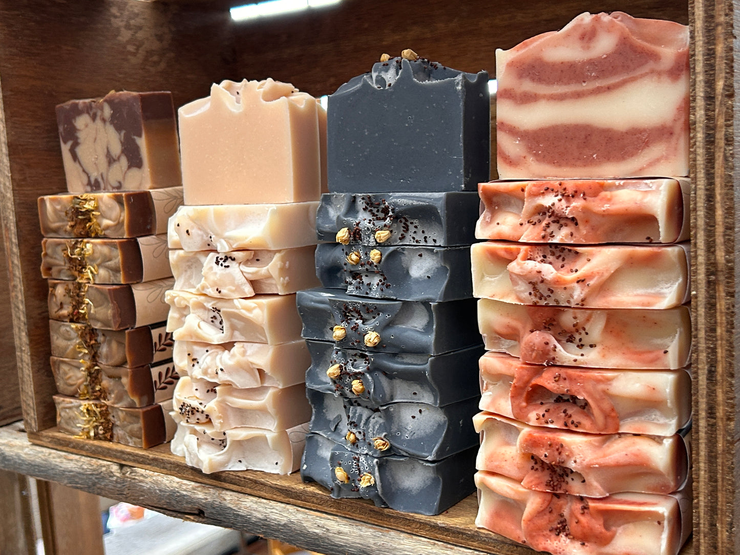 PEPPERMINT SWIRL / Coconut Milk Soap