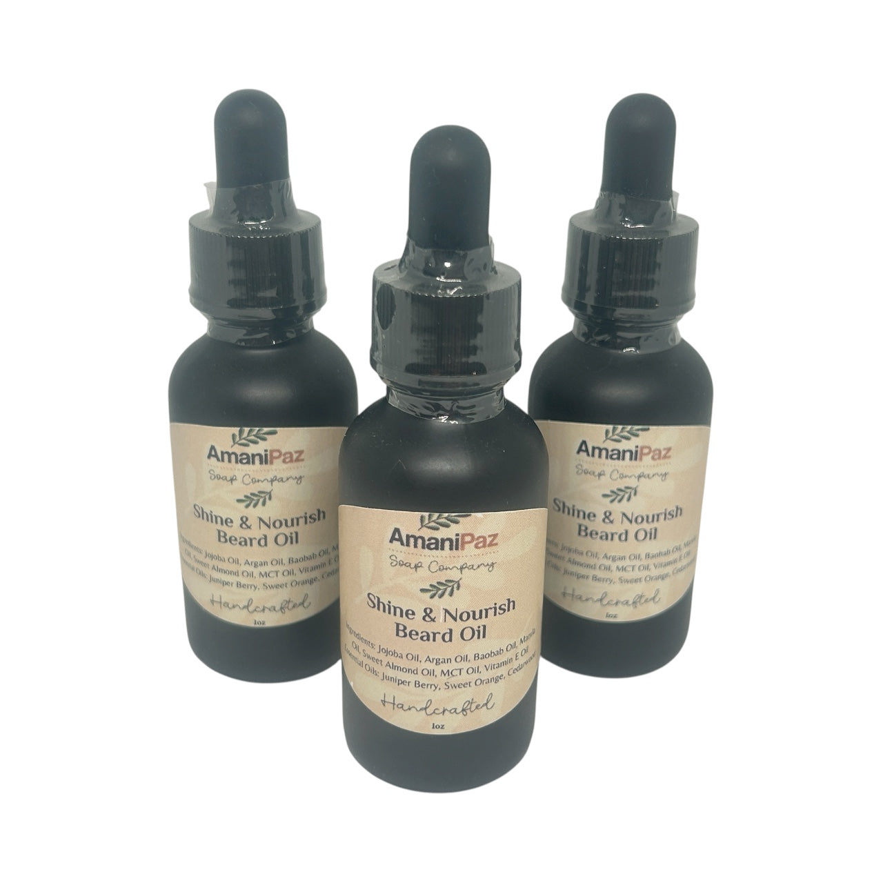 SHINE & NOURISH BEARD OIL / Juniper Berry & Orange