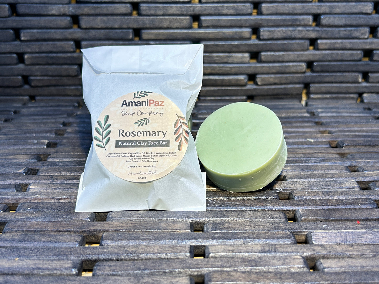 FRENCH GREEN CLAY, MANGO BUTTER, JOJOBA OIL